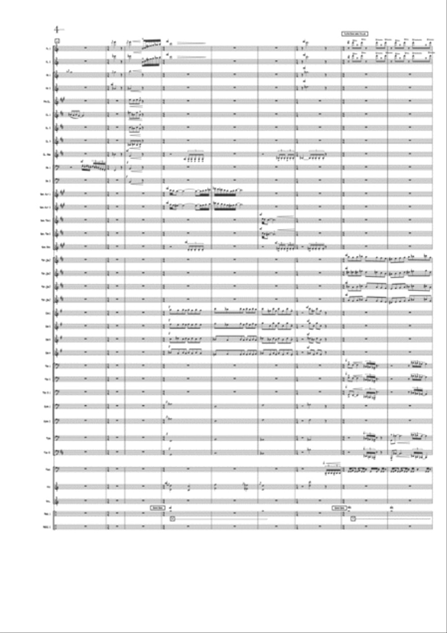 A piece for large orchestra. Advanced level. Orchestral material available Full Orchestra scores gallery preview page 4