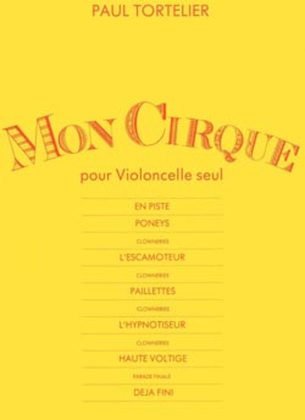 Book cover for Mon Cirque - Solo