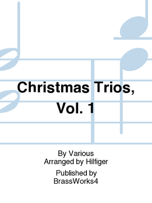 Book cover for Christmas Trios, Vol. 1