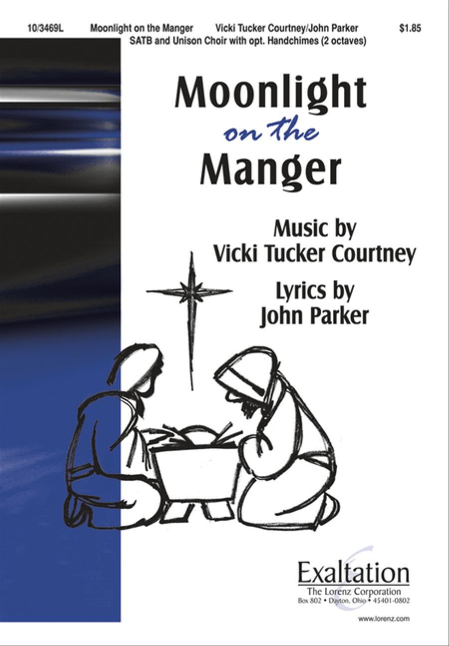Moonlight on the Manger 4-Part scores gallery preview page 1