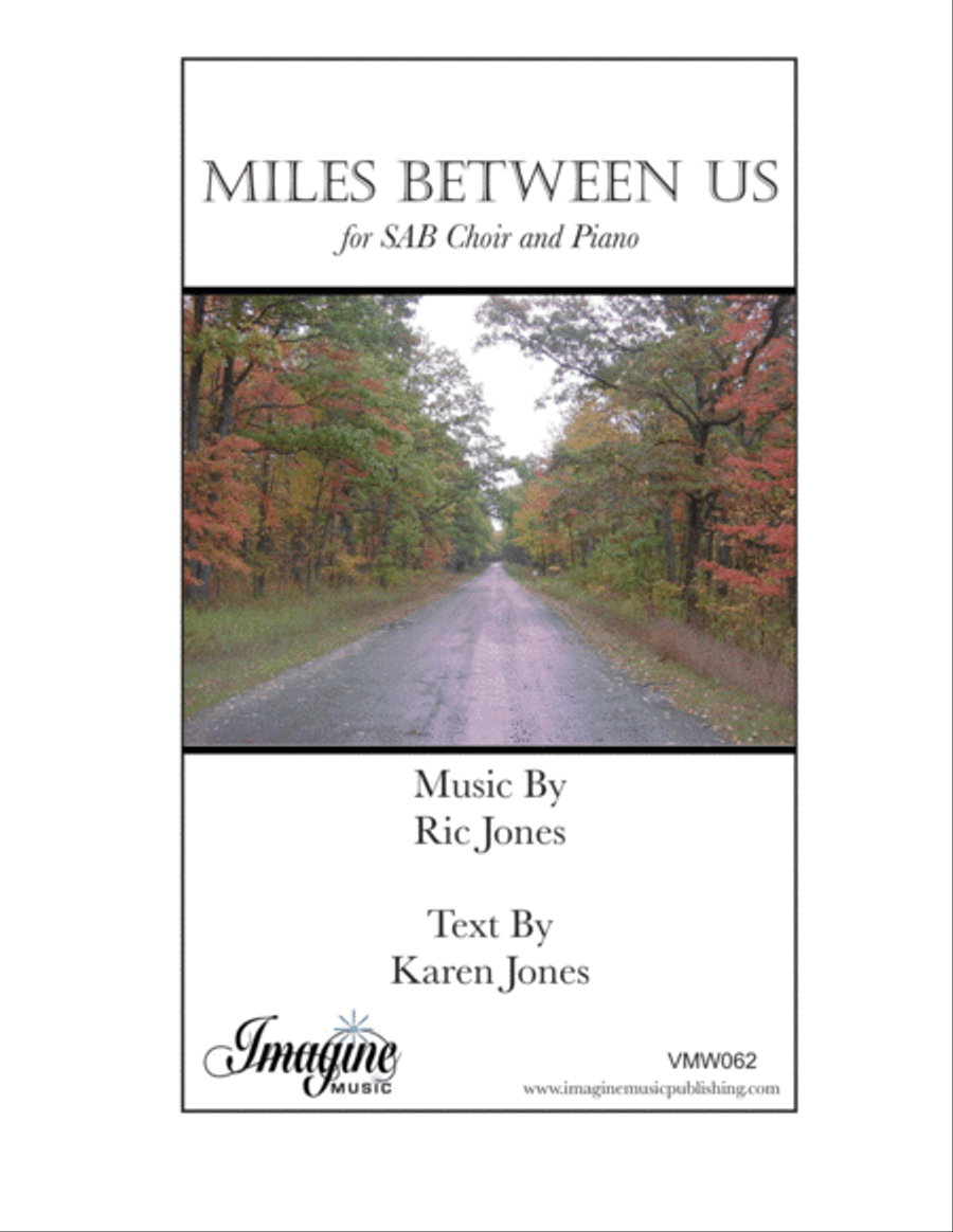 Miles Between Us 3-Part scores gallery preview page 1