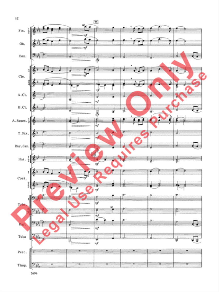 Hudson River Suite Hudson River Suite Concert Band scores gallery preview page 13