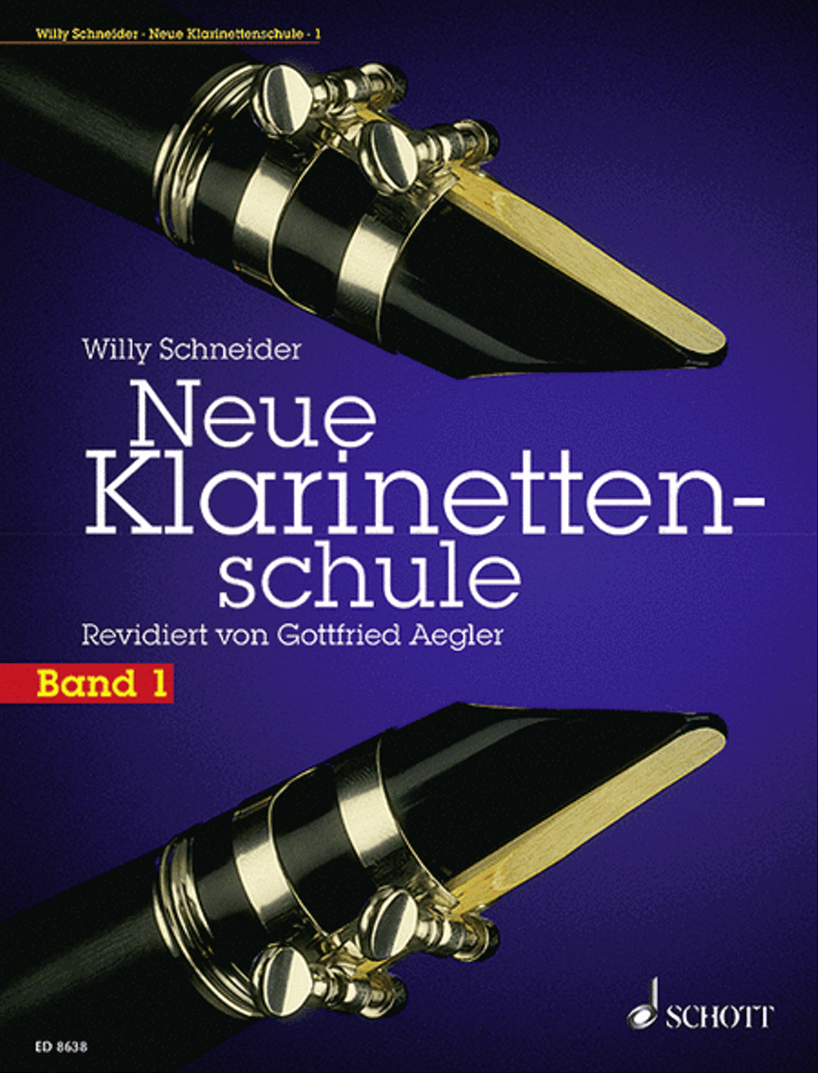 New Clarinet School Clarinet scores gallery preview page 1