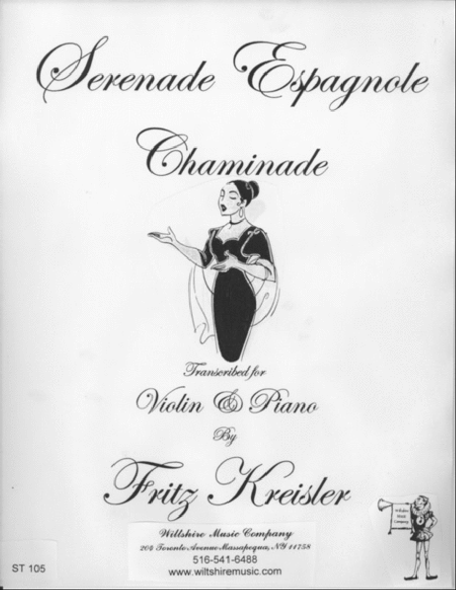 Spanish Serenade Violin Solo scores gallery preview page 1
