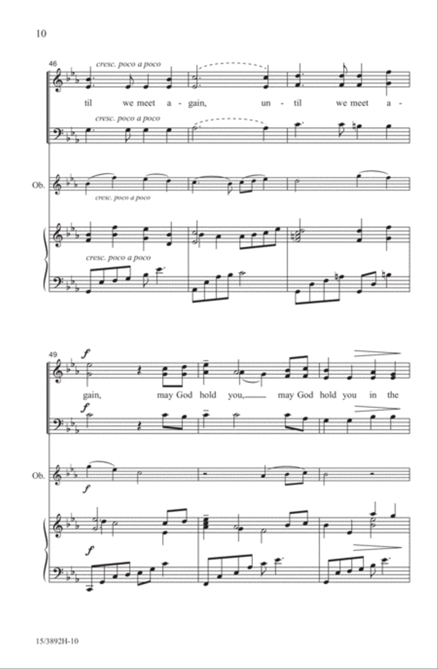 May the Road Rise to Meet You 3-Part scores gallery preview page 10