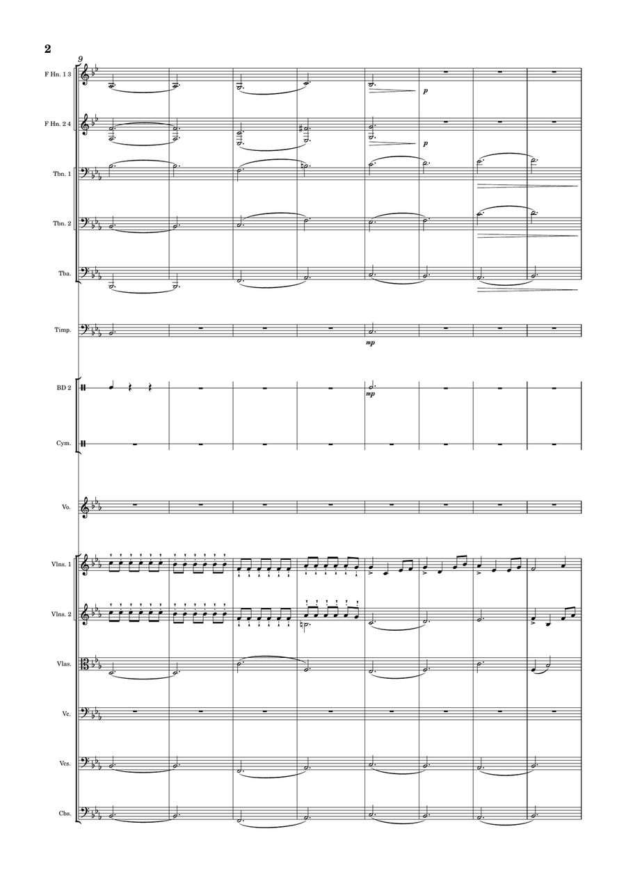 Reign Of The Targaryens Full Orchestra scores gallery preview page 2