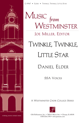 Book cover for Twinkle, Twinkle, Little Star - SSA edition