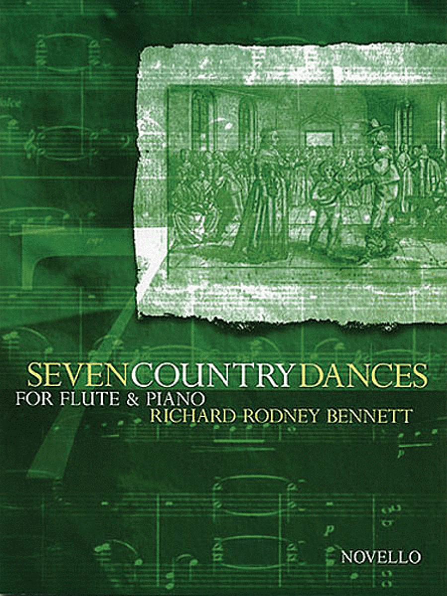 7 Country Dances Flute Solo scores gallery preview page 1