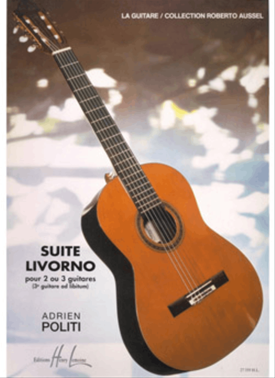 Suite Livorno Suite Livorno Guitar Ensemble scores gallery preview page 1