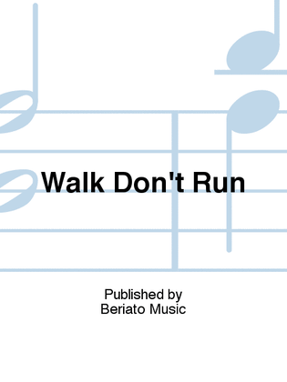 Book cover for Walk Don't Run
