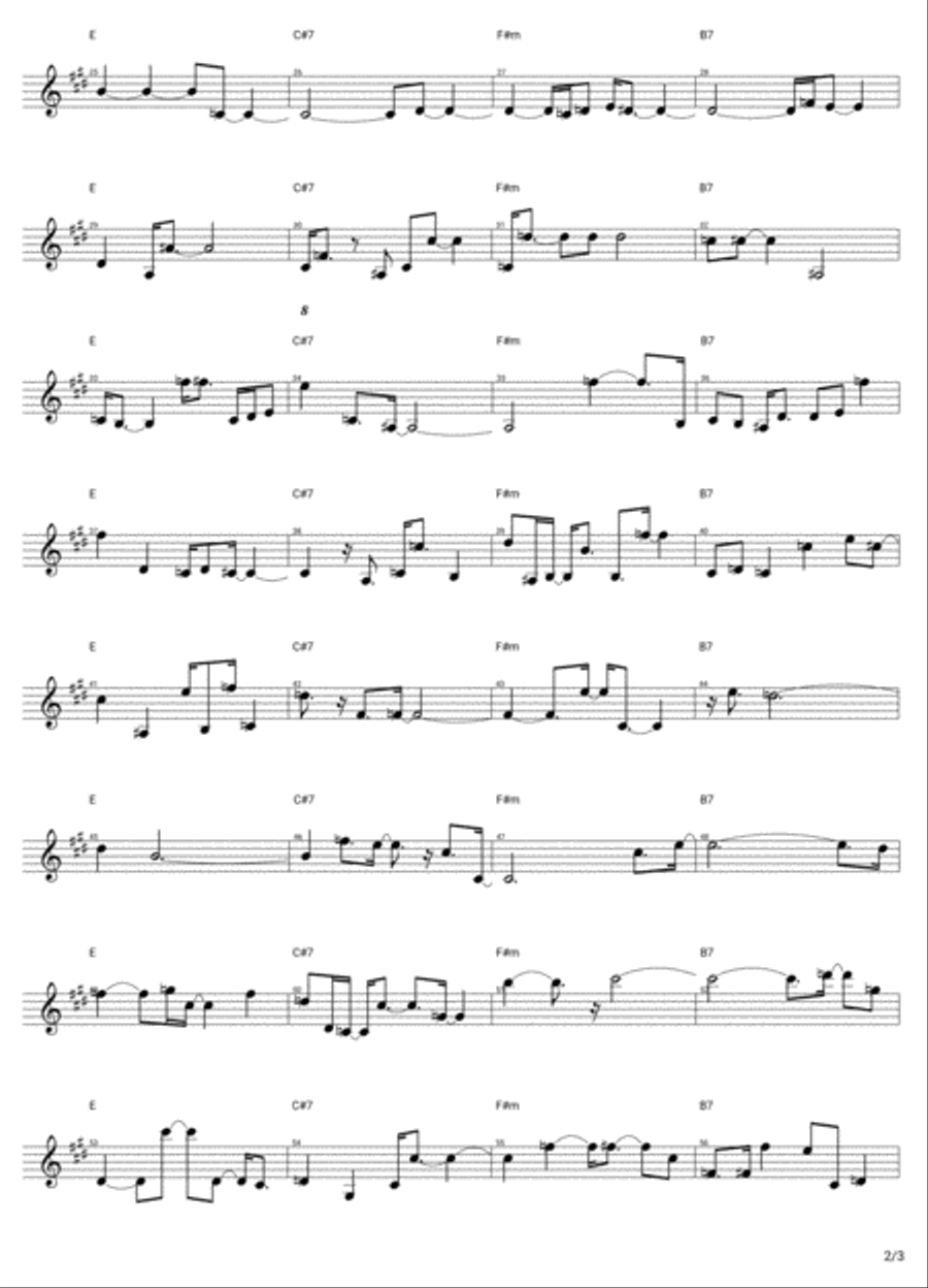 sapphire mix 7 Jazz Ensemble scores gallery preview page 2
