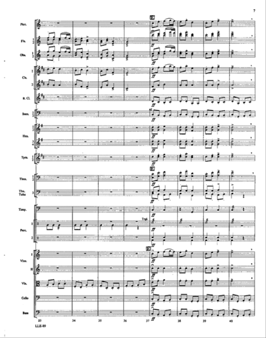 Snow Maiden: Dance of the Tumblers Orchestra scores gallery preview page 6