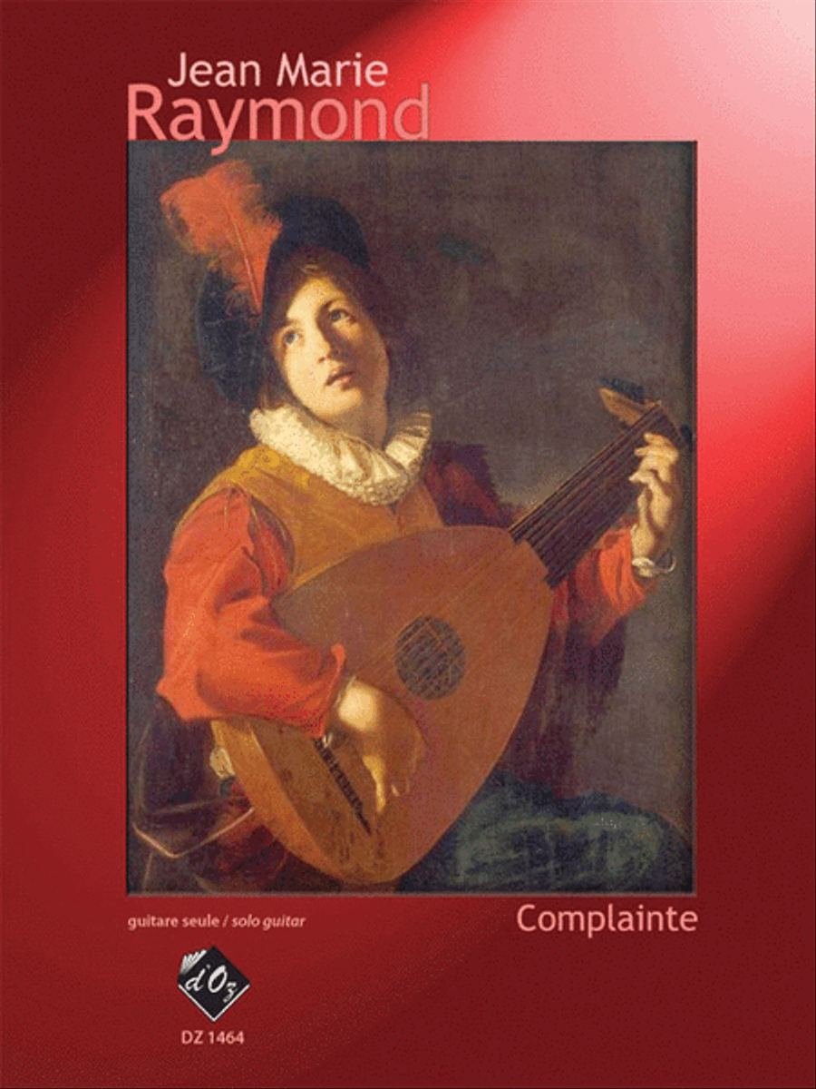 Complainte Classical Guitar scores gallery preview page 1