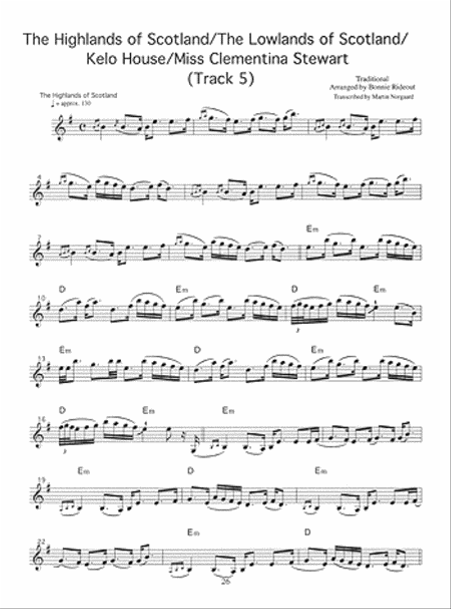 Scottish Fire Violin scores gallery preview page 6
