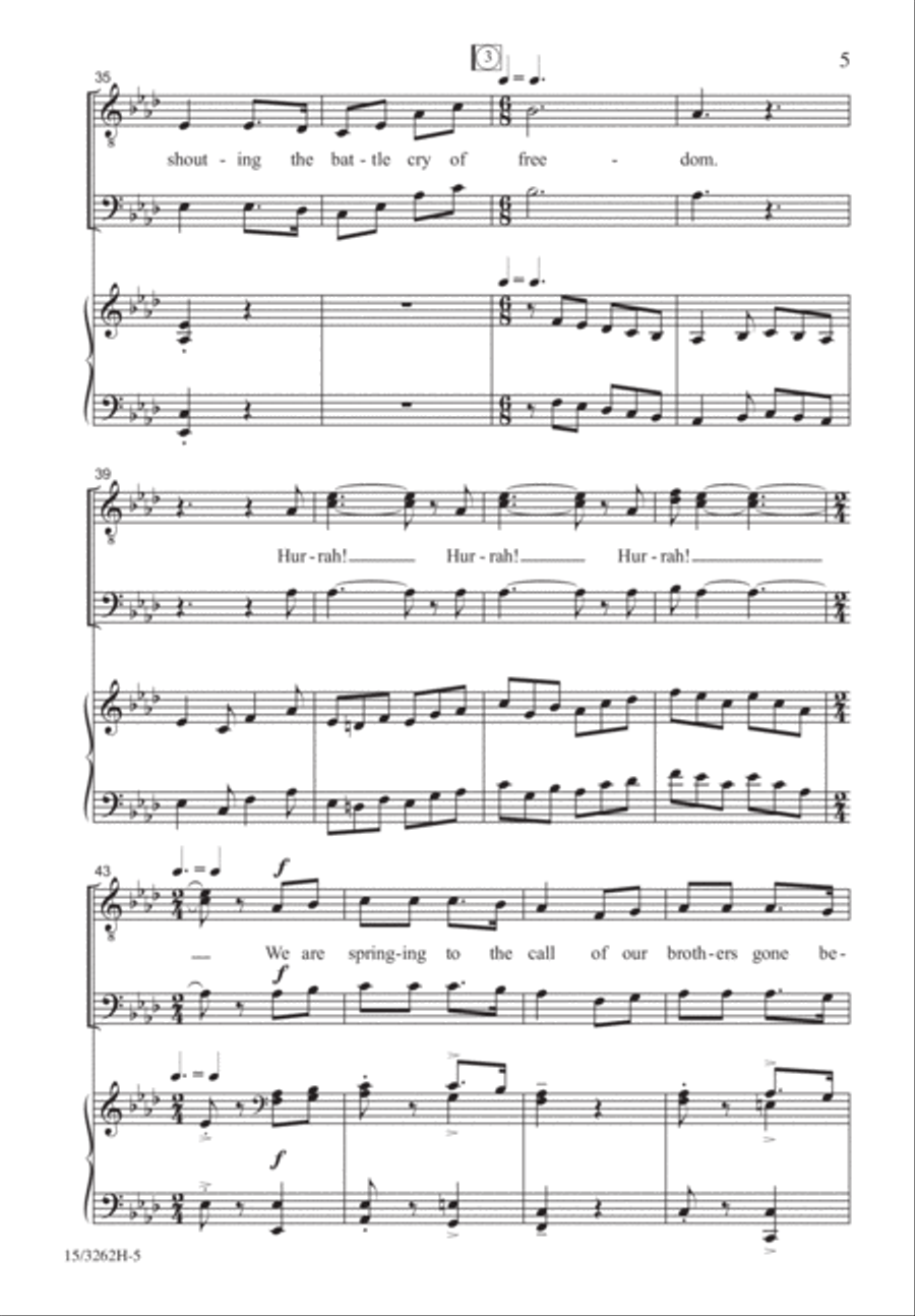 Battle Cry of Freedom TTB scores gallery preview page 5