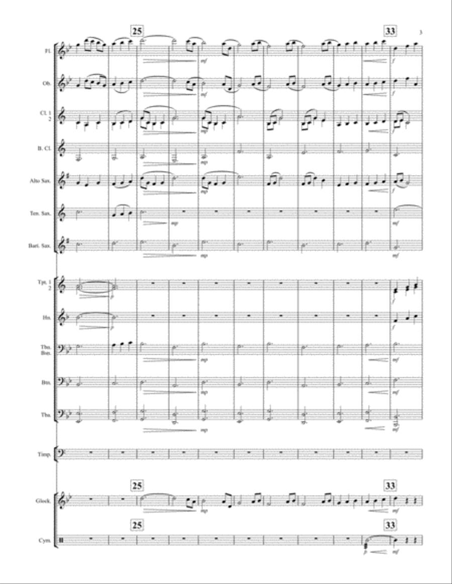 Adrift Concert Band scores gallery preview page 4