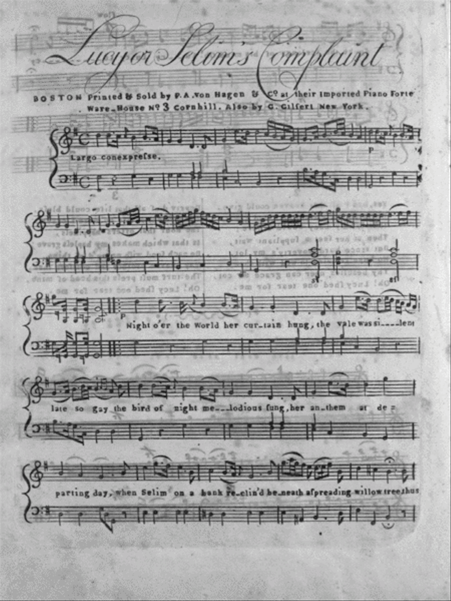 Lucy, or, Selim's Complaint Voice scores gallery preview page 1