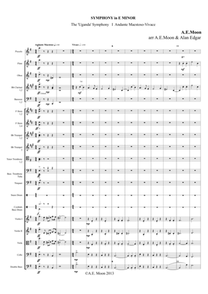 Symphony in E minor, 1st Movement