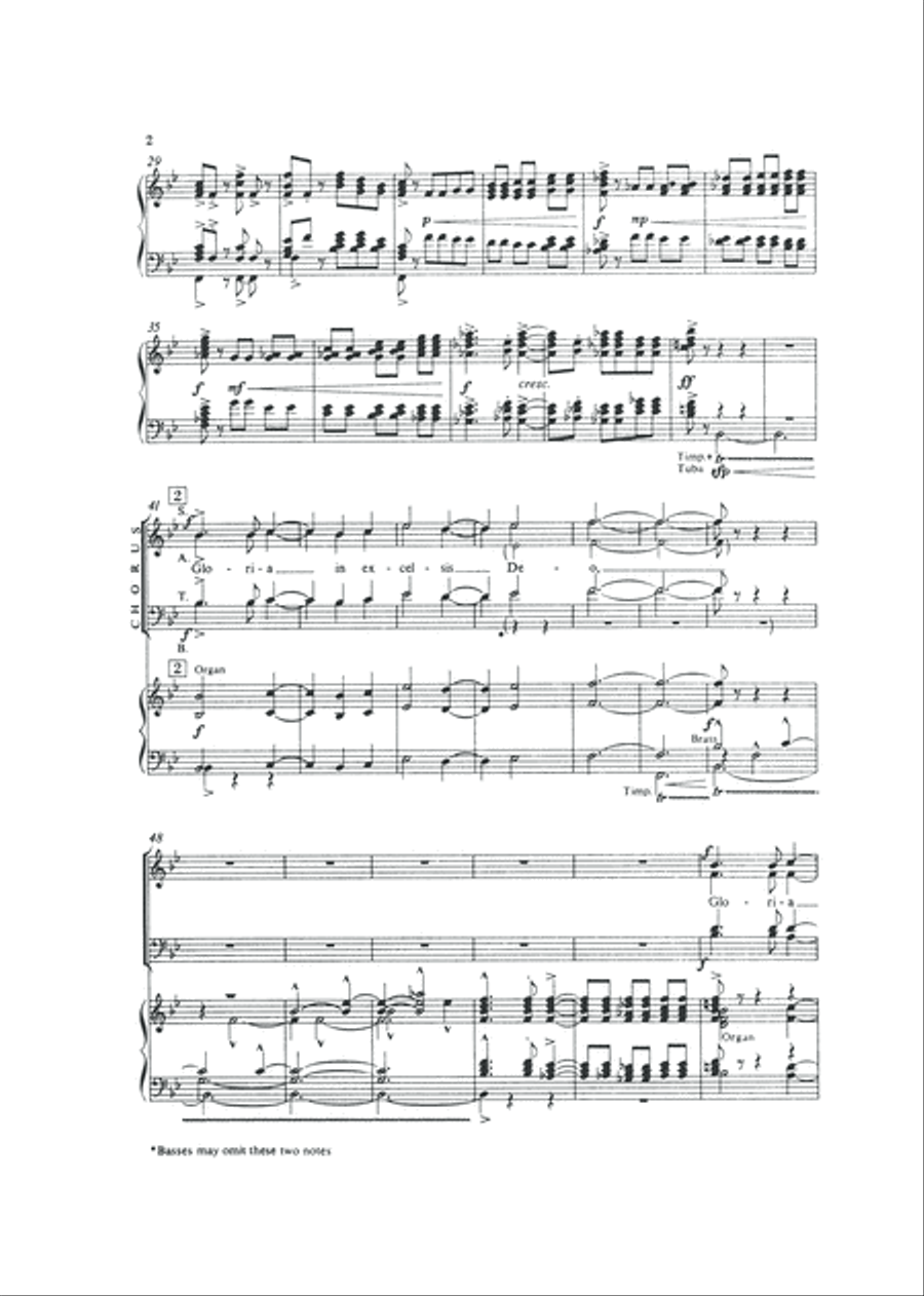 Gloria '1' Gloria '1' 4-Part scores gallery preview page 2