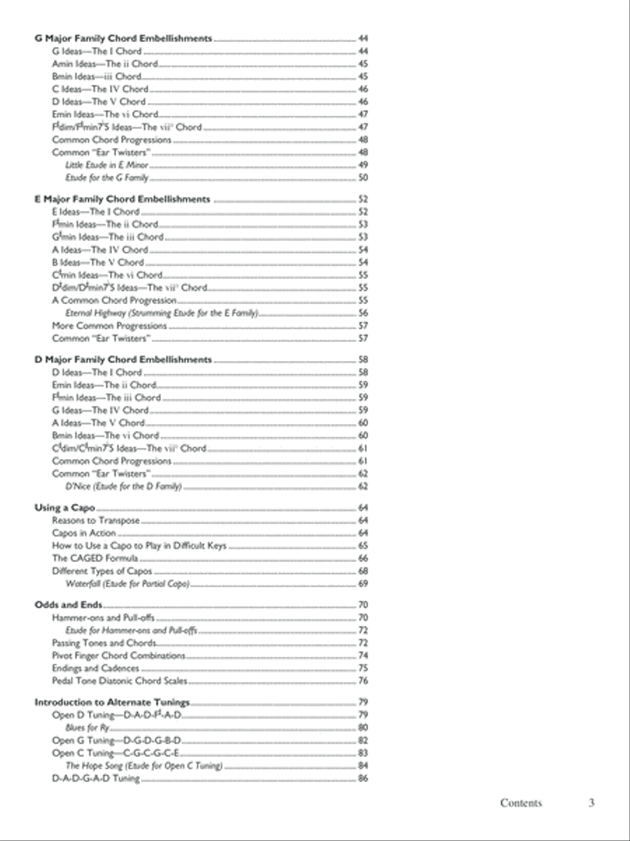Guitar Chord Resource Guitar scores gallery preview page 3