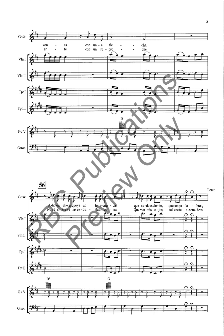 La Ley Del Monte La Ley Del Monte Voice scores gallery preview page 7