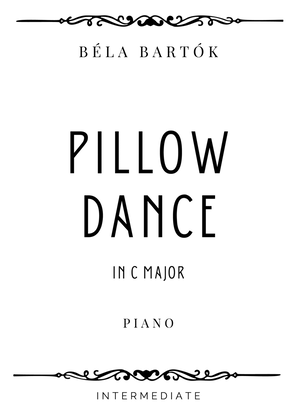 Book cover for Bartok - Pillow Dance in C Major - Intermediate