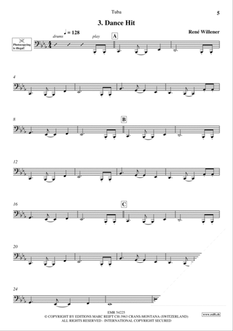 Happy Birthday Tuba - Sheet Music page 5