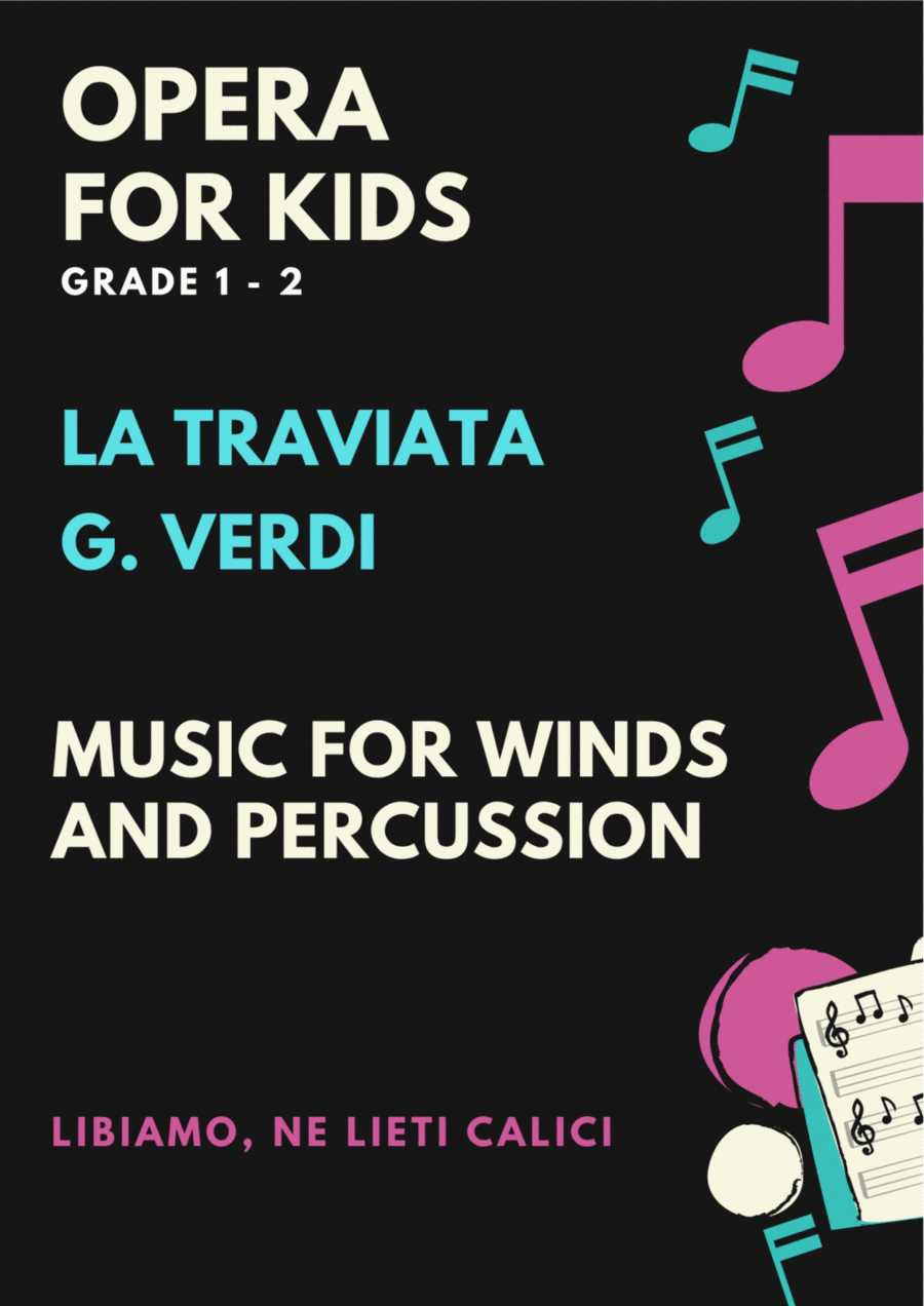 Opera for Kids - La traviata Concert Band scores gallery preview page 1
