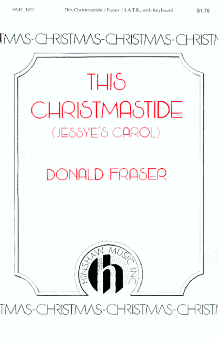 This Christmastide (Jessye's Carol) 4-Part scores gallery preview page 1