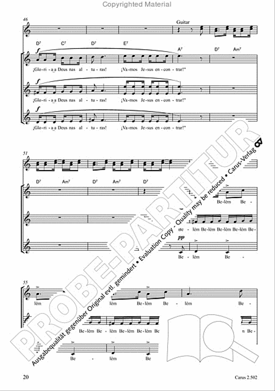 Makumbebe II. Latin American Choral Repertoire. Carmina mundi. Music + CD Choir scores gallery preview page 21