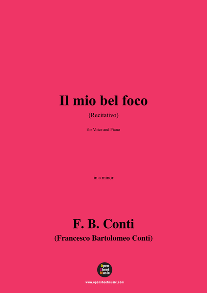F. B. Conti-Il mio bel foco(Recitativo),in a minor
