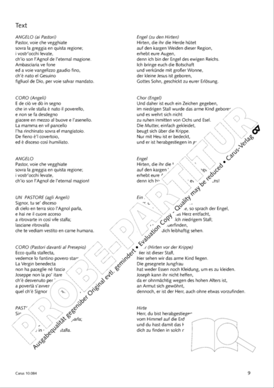 Lauda per la Nativita del Signore Divisi scores gallery preview page 10