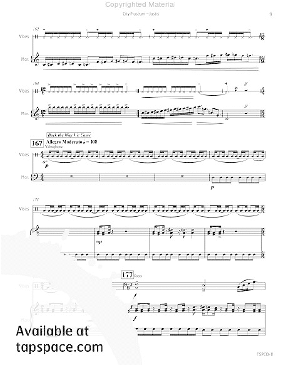 City Museum Drums scores gallery preview page 14