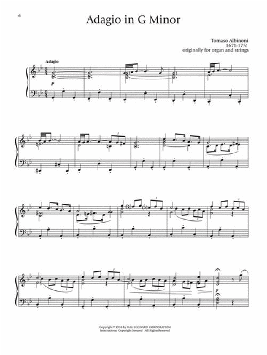 The Big Book of Classical Music Piano Solo scores gallery preview page 8