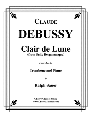 Book cover for Clair de Lune from Suite Bergamasque