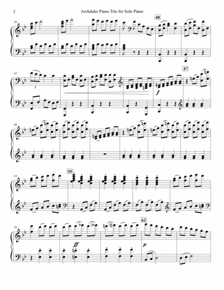 Archduke Piano Trio Mvt 2
