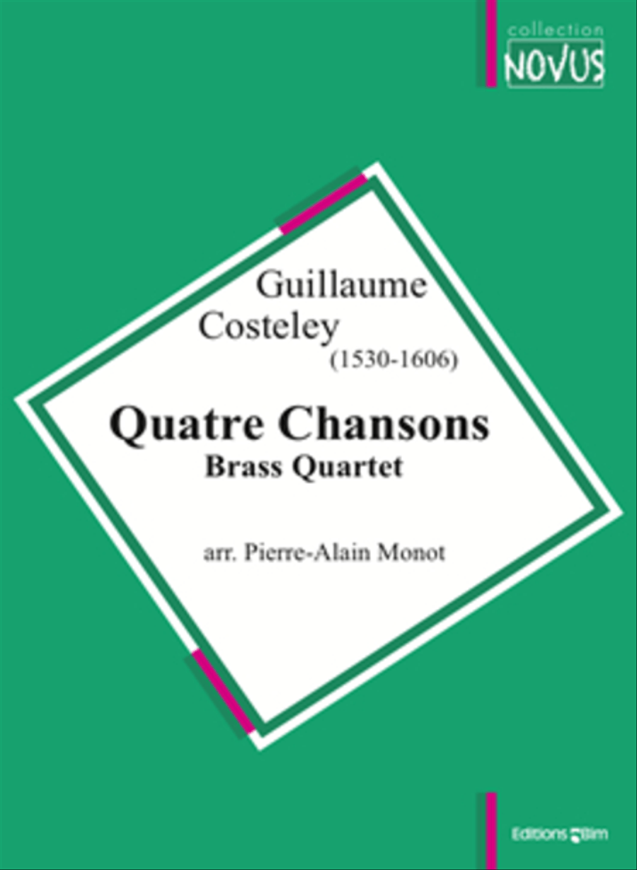 4 Chansons Baritone Horn scores gallery preview page 1