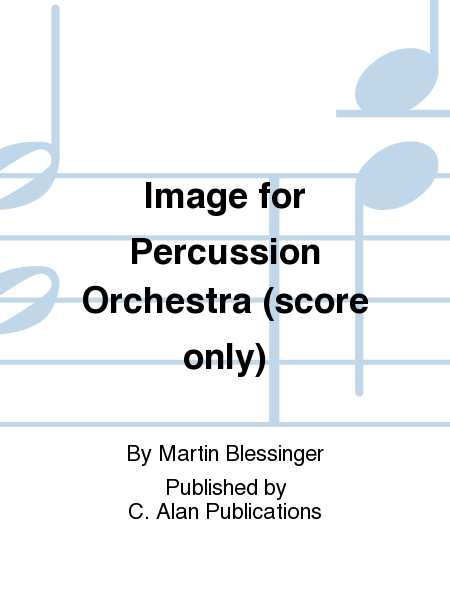 Image for Percussion Orchestra (score only)