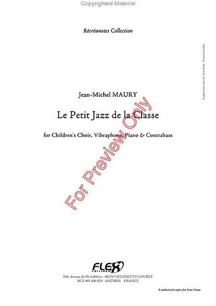 Le Petit Jazz De La Classe image number null