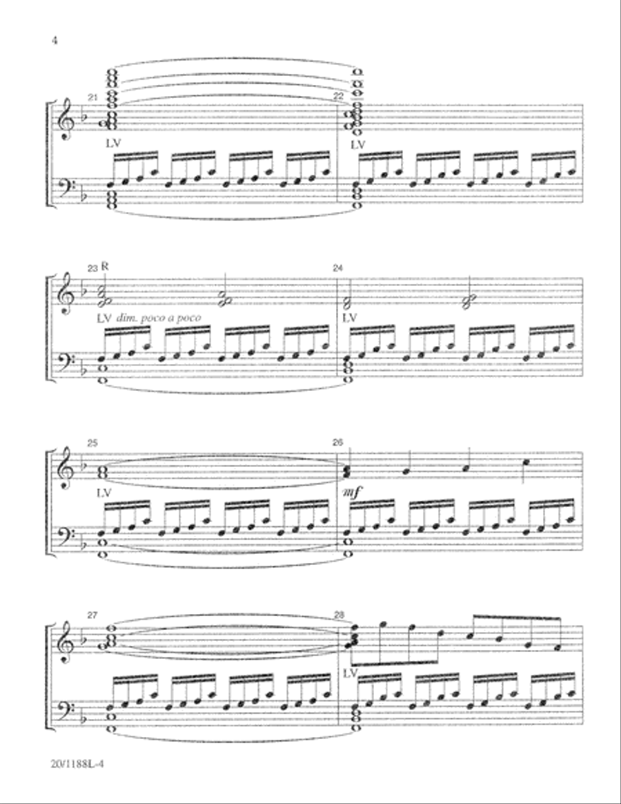 Light Eternal 5-Octaves scores gallery preview page 4