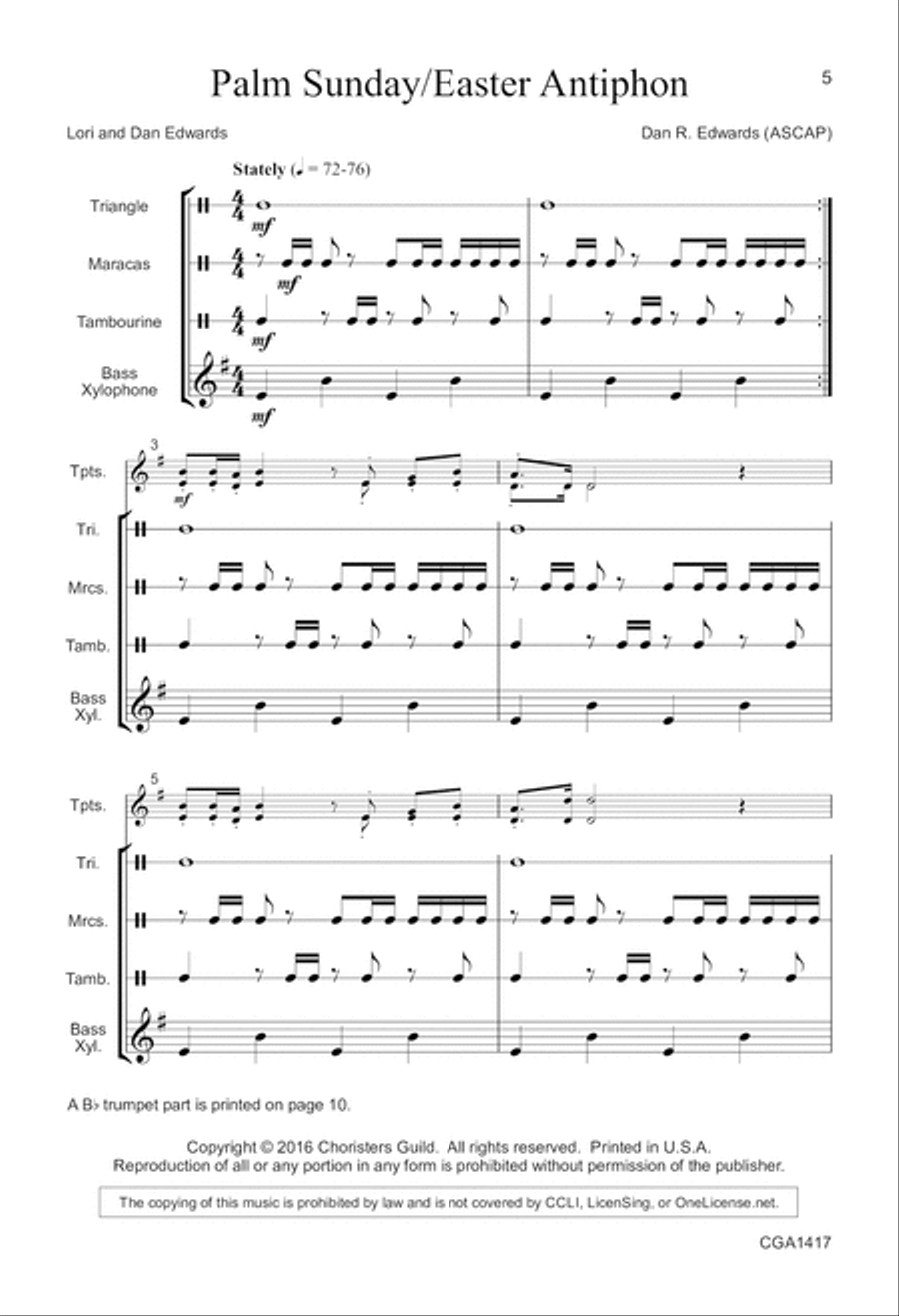 Seasonal Antiphons Choir scores gallery preview page 5