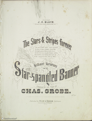 Book cover for The Stars & Stripes Forever - Brilliant Variations on the Star Spangled Banner