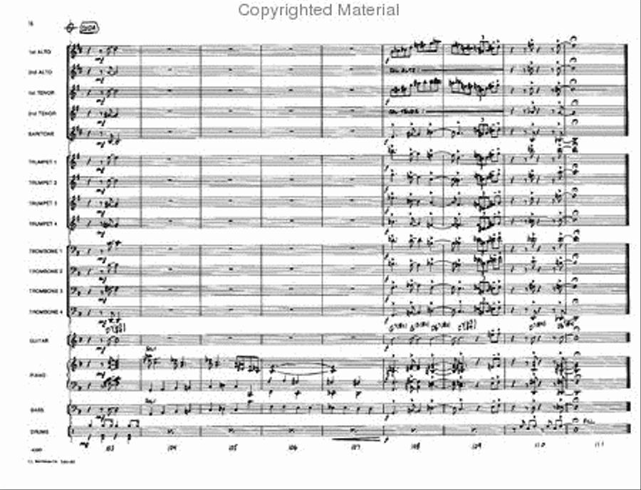 Duke It Out! Jazz Ensemble scores gallery preview page 15