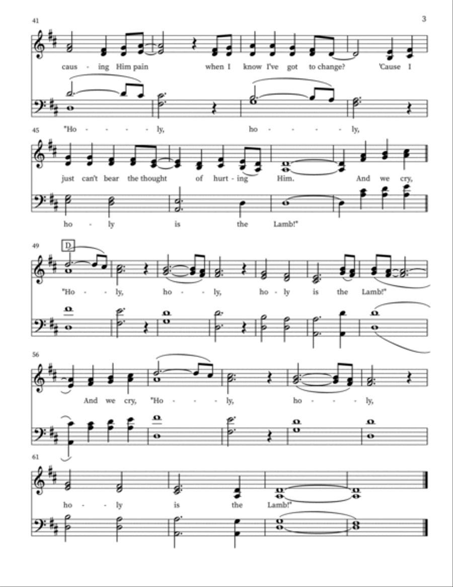 Feel The Nails 4-Part scores gallery preview page 3