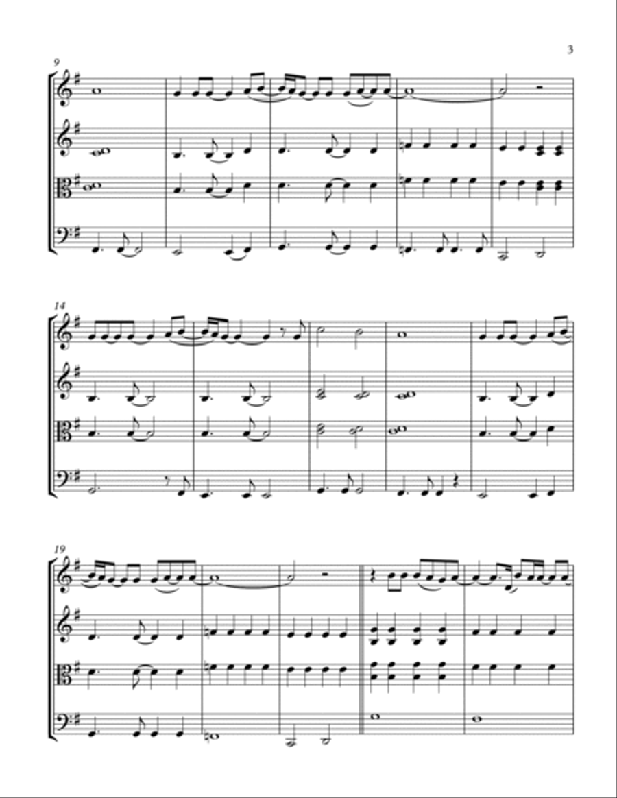 I Give You My Heart String Trio scores gallery preview page 5
