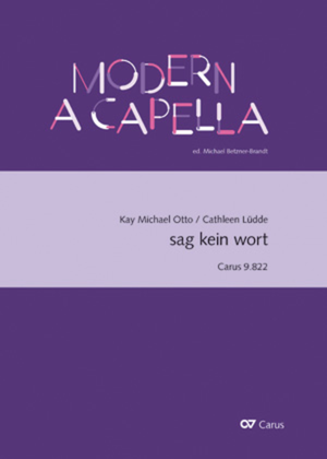 Book cover for sag kein wort