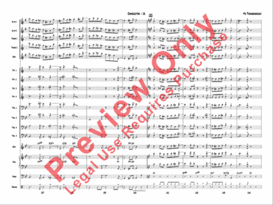 Yo Tannenbaum! Jazz Ensemble scores gallery preview page 21