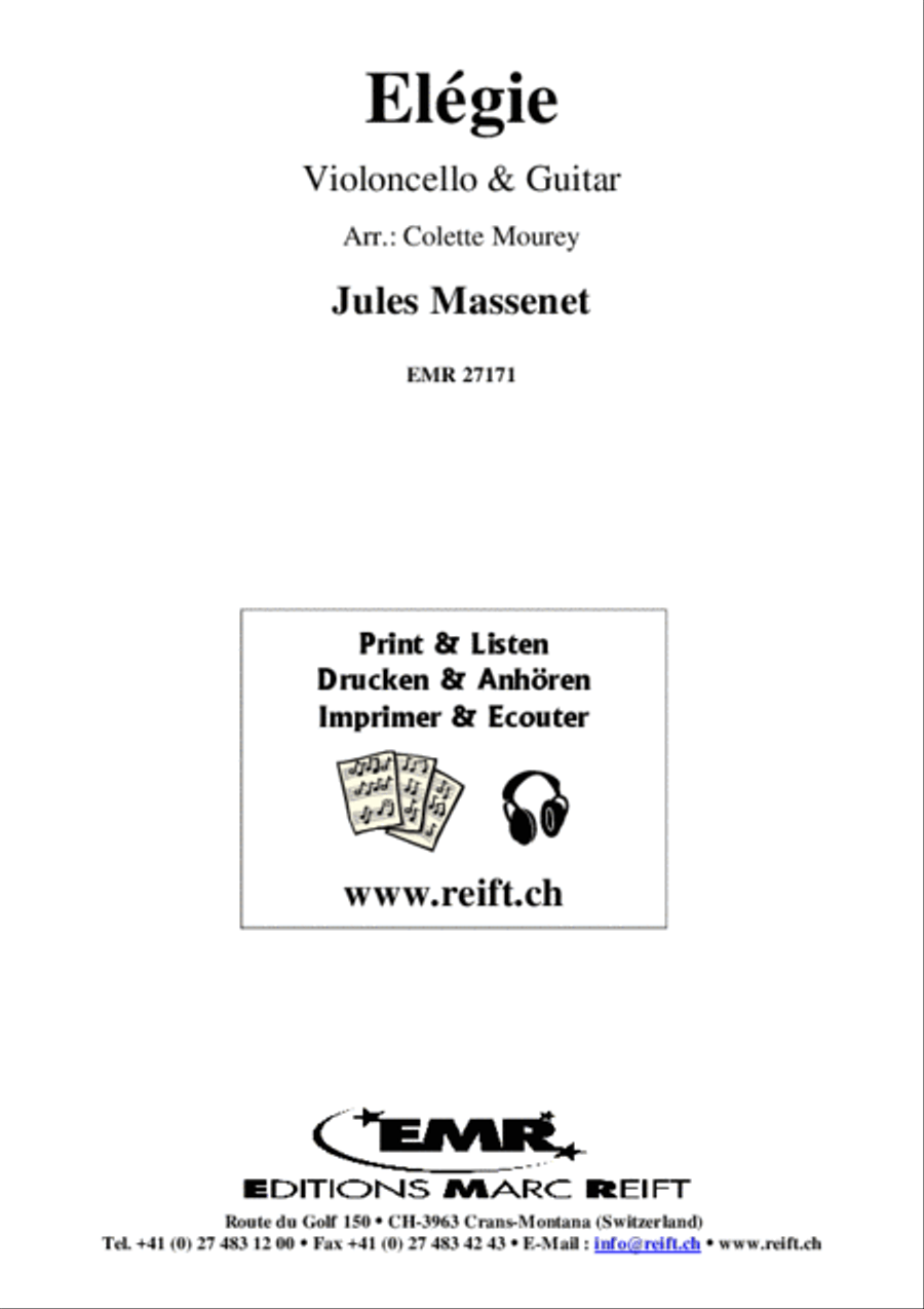 Elegie Elegie Cello scores gallery preview page 2