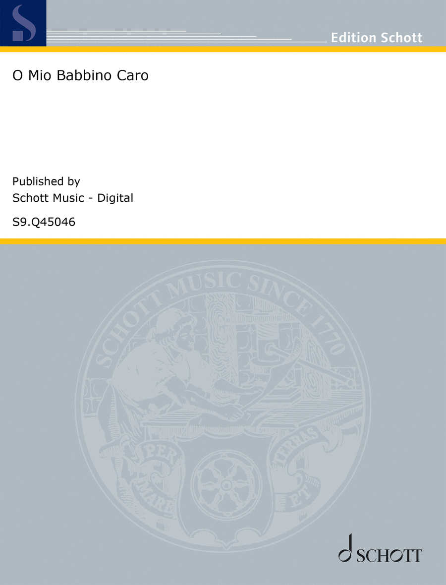 O Mio Babbino Caro O Mio Babbino Caro Violin Solo scores gallery preview page 1