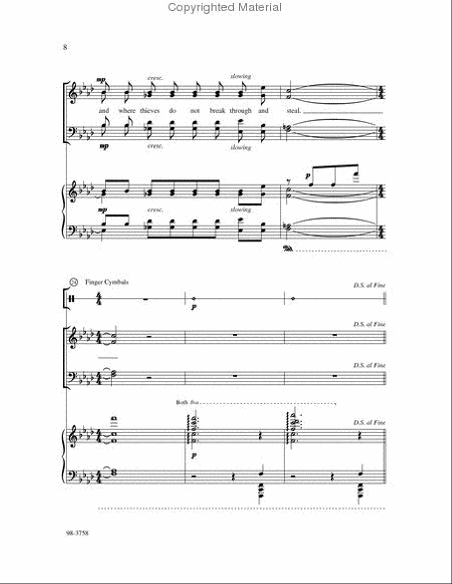 The Beautiful Treasure The Beautiful Treasure 4-Part scores gallery preview page 5